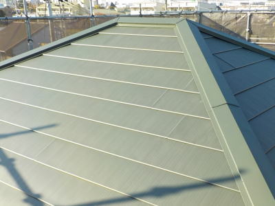 板金性の屋根